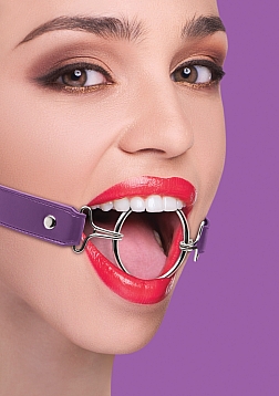 Ouch! - Ring Gag XL - Purple