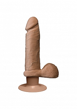 Vibrating ULTRASKYN Dildo - 6" / 15 cm