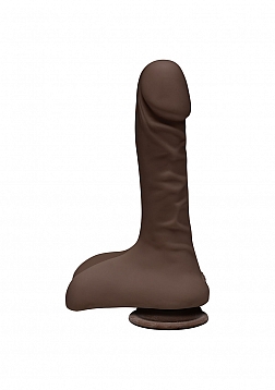 Super D - Realistic ULTRASKYN Dildo with Balls - 9" / 22 cm