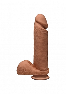 Perfect D - Realistic ULTRASKYN Dildo with Balls - 8" / 20 cm