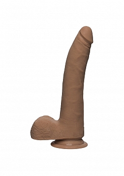D Slim - Realistic ULTRASKYN Dildo with Balls - 2 Pieces