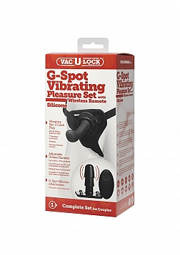 G-Spot Vibrating Pleasure Set with Remote Control