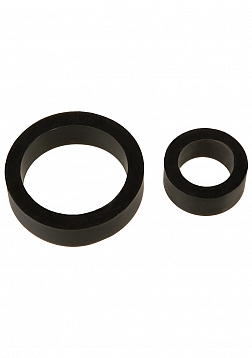 Silicone Cockring Set - 2 Pieces