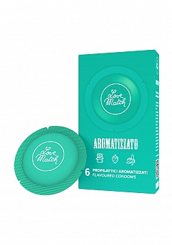 Aromatizzato - Flavored Condoms - 6 Pieces