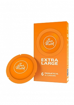 Extra Large - Condoms - 6 Pieces