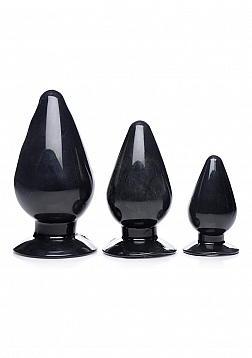 Triple Cones - Anal Plug Set - 3 Pieces