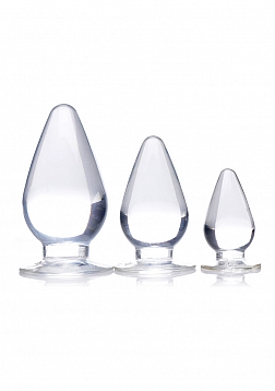 Triple Cones - Anal Plug Set - 3 Pieces