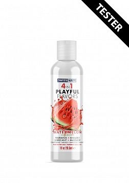 TESTER 4 In 1 Lubricant with Watermelon Flavor - 1 fl oz / 30 ml