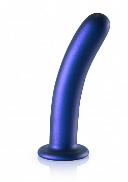 Smooth Silicone G-Spot Dildo - 7'' / 17 cm