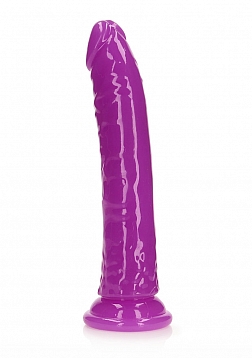 RealRock - Glow in the Dark Neon - Slim - 9" - Purple