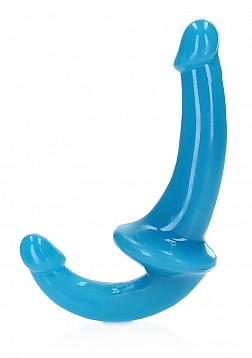 RealRock - Glow in the Dark Neon - Strapless Strap-On - 6\