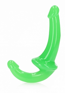 RealRock - Glow in the Dark Neon - Strapless Strap-On - 6\