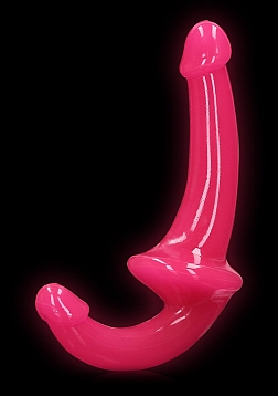 RealRock - Glow in the Dark Neon - Strapless Strap-On - 6\