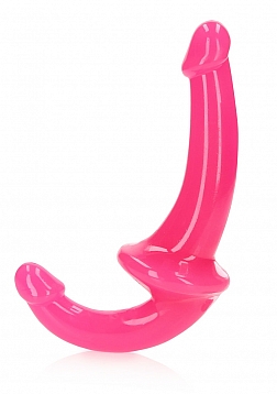 RealRock - Glow in the Dark Neon - Strapless Strap-On - 6\