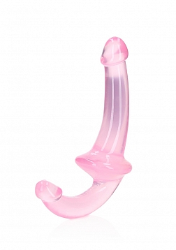 RealRock - Crystal Clear - Strapless Strap-On - 6" - Pink