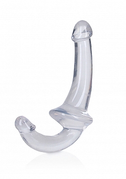 RealRock - Crystal Clear - Strapless Strap-On - 6" - Transparent