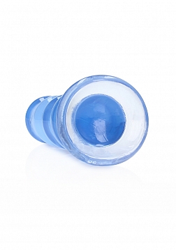 RealRock - Chrystal Clear - Curvy Dildo/Plug - 5.5\
