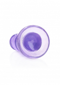 RealRock - Chrystal Clear - Curvy Dildo/Plug - 5.5\