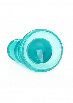 RealRock - Chrystal Clear - Curvy Dildo/Plug - 5.5\