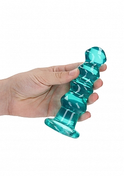 RealRock - Chrystal Clear - Curvy Dildo/Plug - 5.5\