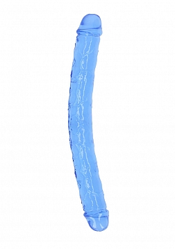 RealRock - Chrystal Clear - Double Dong - 13" - Blue