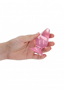 RealRock - Crystal Clear - Anal Plug - 3.5\