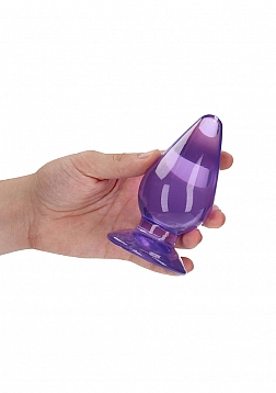 RealRock - Crystal Clear - Anal Plug - 4.5\