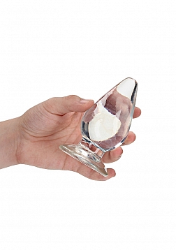 RealRock - Crystal Clear - Anal Plug - 4.5\