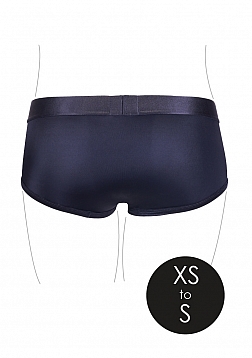 Ouch! - Vibrating Strap-on Brief - Black - XS/S