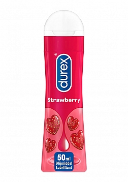 Play Strawberry Gel - Lubricant - 2 fl oz / 50 ml