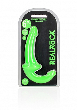 RealRock - Glow in the Dark Neon - Strapless Strap-On - 6\
