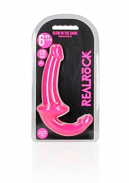 RealRock - Glow in the Dark Neon - Strapless Strap-On - 6\