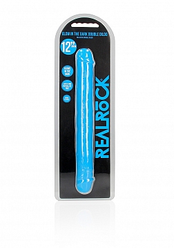 RealRock - Glow in the Dark Neon - Double Dong - 12\