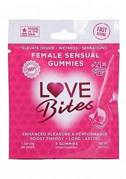 Female Sensual Gummies - 12 pack - 2 pcs per pack - 0.3 oz / 9 gram