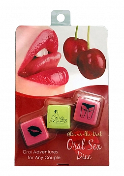 Glow-in-the-Dark Oral Sex Dice