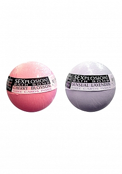 Sexplosion! Bath Bombs (6 bombs in 3 scents, no display)