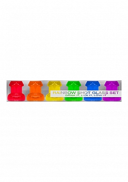 Rainbow Shot Glass Set