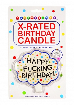 X-Rated Birthday Candle