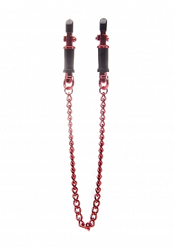 Ouch! - Vice Nipple Clamps - Red