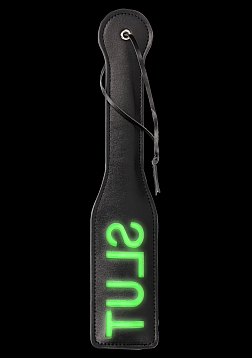 Slut'' Paddle - Glow in the Dark