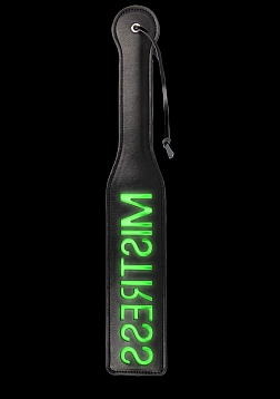 Mistress'' Paddle - Glow in the Dark