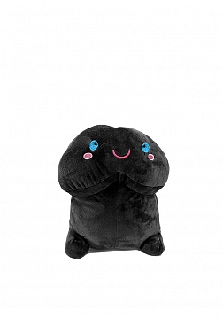 SLI - Short Penis Plushie 11.80" / 30 cm - Black