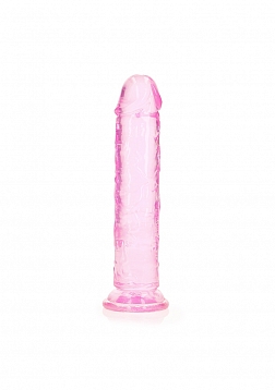 Straight Realistic Dildo with Suction Cup - 7'' / 18