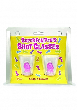 Super Fun Penis Shot Glasses - Set of 2