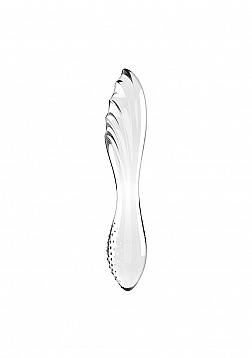 Dazzling Crystal 1 - Glass Dildo - Transparent