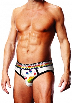 Oversized Paw Brief - S - White