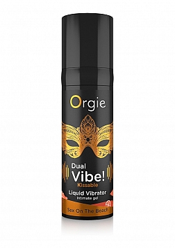 Dual Vibe! Kissable Liquid Vibrator - Sex On The Beach - 0.5 fl oz / 15 ml