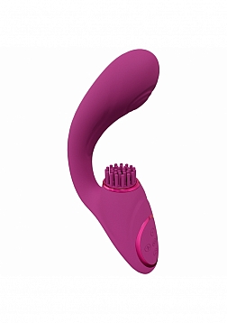 VIVE - Gen - Triple G-Spot Vibrator with Pulse Wave - Pink