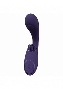 VIVE - Gen - Triple G-Spot Vibrator with Pulse Wave - Purple