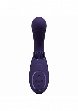 VIVE - Gen - Triple G-Spot Vibrator with Pulse Wave - Purple